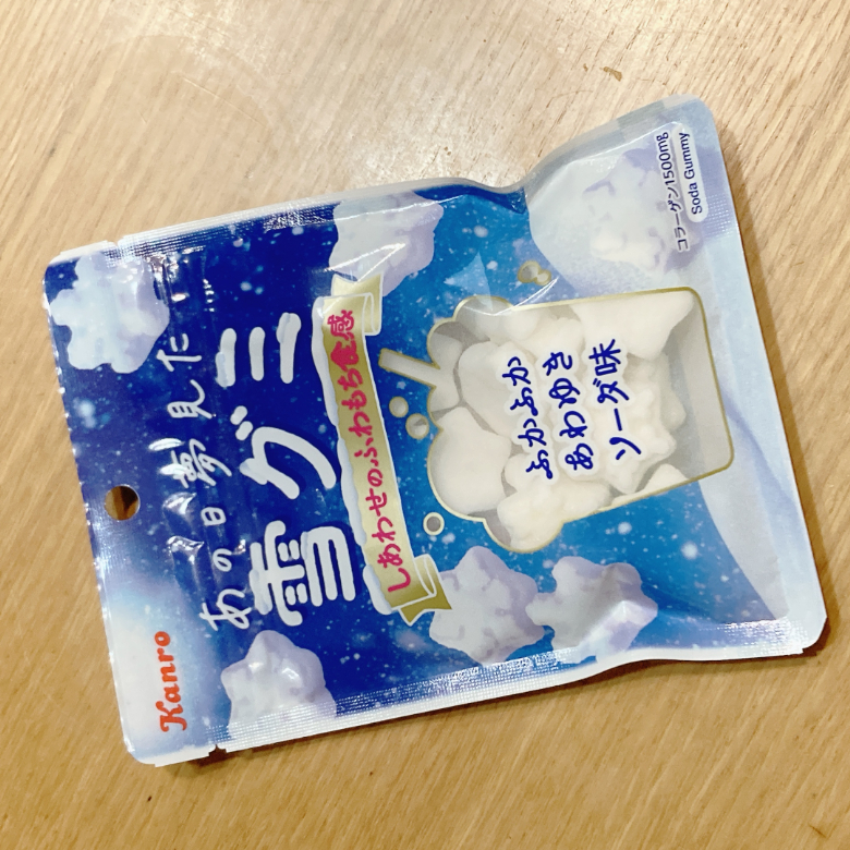 /あの日見た雪グミ　パッケージ